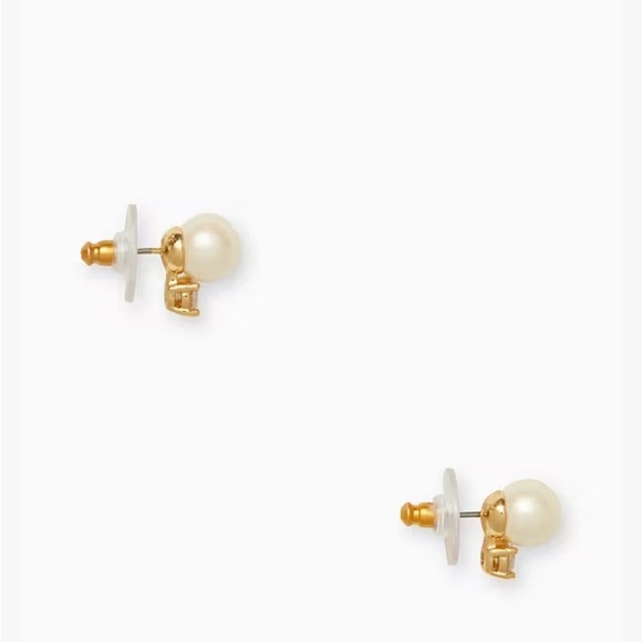 Kate Spade Earrings Pearls of Wisdom Studs - Picture 2 of 8